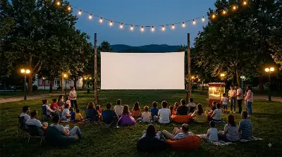 Taraklı'da Yıldızlar Altında Sinema Keyfi