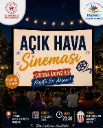 Taraklı'da Yıldızlar Altında Sinema Keyfi