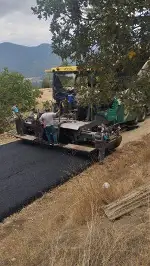 Yıllardır Beklenen O Yol Nihayet Asfaltlandı!