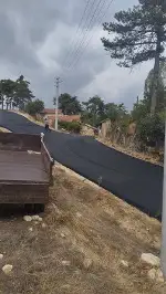 Yıllardır Beklenen O Yol Nihayet Asfaltlandı!